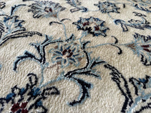 Load image into Gallery viewer, Filip - Hand Made Part Silk Nain Persian Rug
