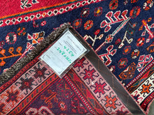 Cargar imagen en el visor de la galería, Chelsea - Vintage Tribal Shiraz Qashqai Wool Rug
