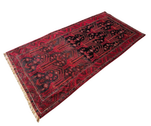 Загрузить изображение в средство просмотра галереи, Celina - Vintage Tribal Baluch Wool Rug
