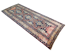 Cargar imagen en el visor de la galería, Carina  - Vintage Hand Made Caucasian Kazak Runner
