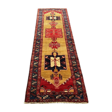 Load image into Gallery viewer, Jakub - Vintage Caucasian Kazak Runner
