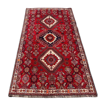 Load image into Gallery viewer, Esfand - Vintage Tribal Shiraz Qashqai Wool Rug
