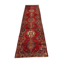 Load image into Gallery viewer, Björn - Vintage Hand Made Caucasian Heriz Runner
