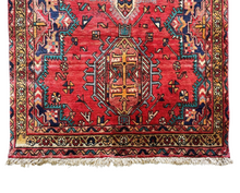 Load image into Gallery viewer, Björn - Vintage Hand Made Caucasian Heriz Runner
