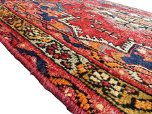 Load image into Gallery viewer, Björn - Vintage Hand Made Caucasian Heriz Runner
