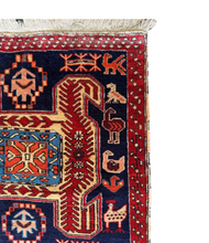 Load image into Gallery viewer, Beata - Vintage Caucasian Lenkoran Kazak Runner
