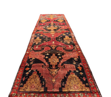 Load image into Gallery viewer, Anita - Vintage Hand Made Caucasian Kazak Runner
