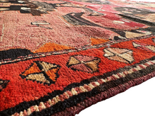 Load image into Gallery viewer, Anita - Vintage Hand Made Caucasian Kazak Runner
