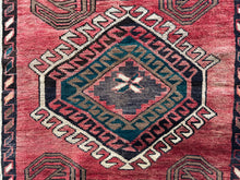 Load image into Gallery viewer, Henry - Vintage Hand Made Caucasian Kazak Runner
