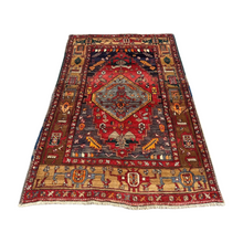 Load image into Gallery viewer, Rostam - Vintage Hand Made Kazak Rug
