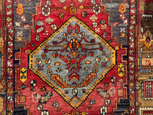 Load image into Gallery viewer, Rostam - Vintage Hand Made Kazak Rug
