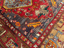 Load image into Gallery viewer, Rostam - Vintage Hand Made Kazak Rug
