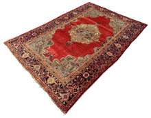 Load image into Gallery viewer, Santiago - Vintage Tabriz Persian Rug
