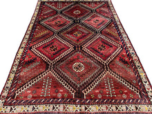 Charger l&#39;image dans la galerie, Cartier - Vintage Tribal Qashqai Rug
