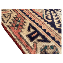 Lade das Bild in den Galerie-Viewer, Aegina  - Vintage Hand Made Kazak Runner
