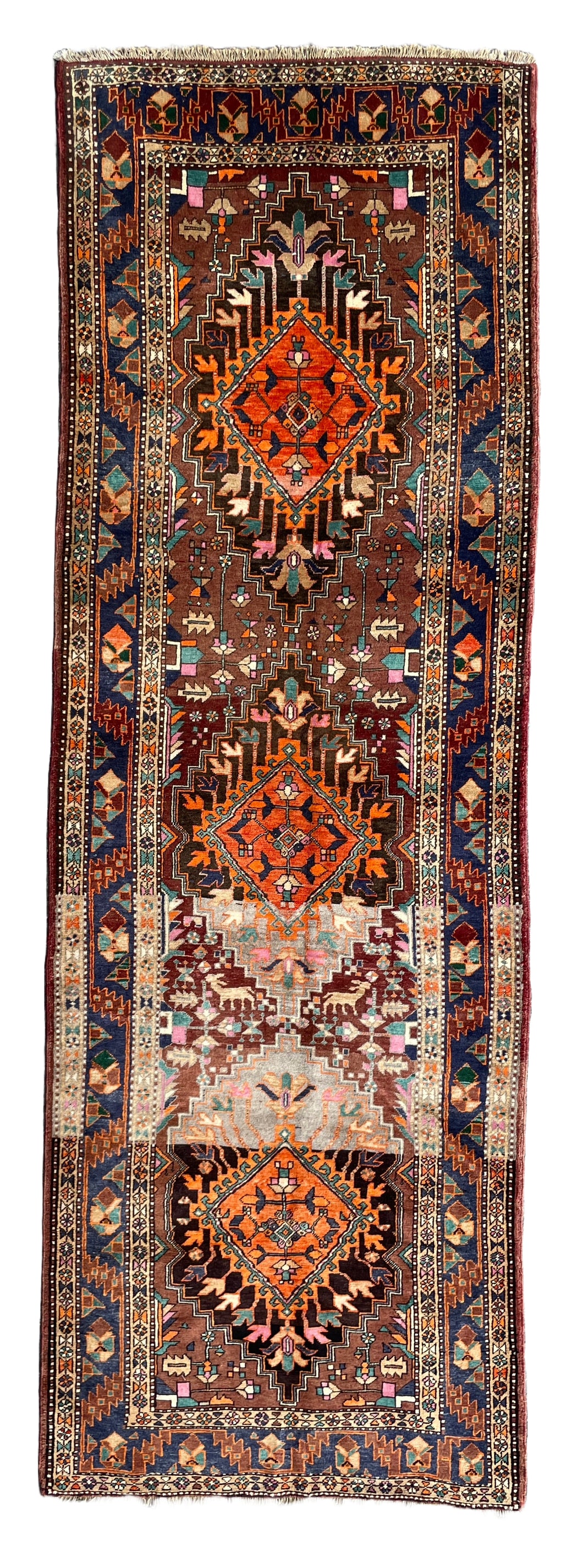 Noah - Vintage Caucasian Kazak Runner