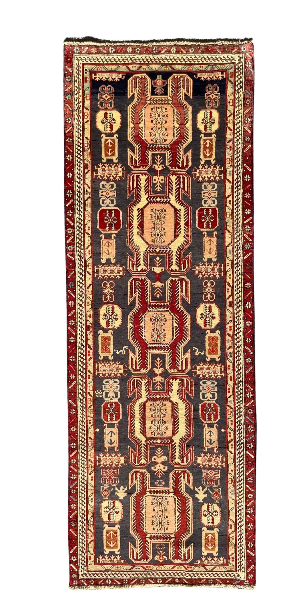 Georgino - Vintage Caucasian Kazak Runner