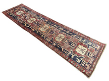 Load image into Gallery viewer, Phraortes - Vintage Hand Made Kazak Rug
