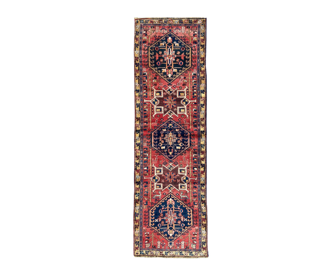 Atlas - Vintage Caucasian Kazak Runner