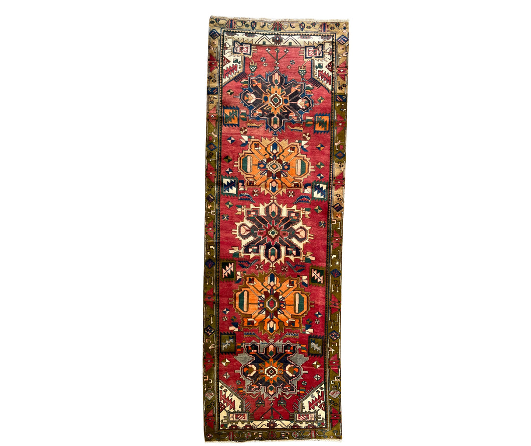 Didcot - Vintage Heriz Runner