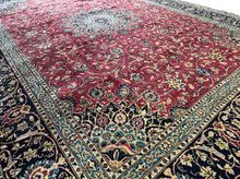 Load image into Gallery viewer, Parmenio - Vintage Hand Made Kirman Persian Carpet
