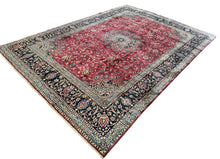 Load image into Gallery viewer, Parmenio - Vintage Hand Made Kirman Persian Carpet
