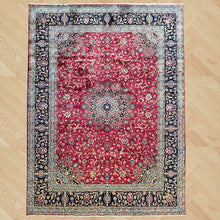 Load image into Gallery viewer, Parmenio - Vintage Hand Made Kirman Persian Carpet
