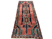 Load image into Gallery viewer, Bolsena - Vintage Hand Made Kazak Rug
