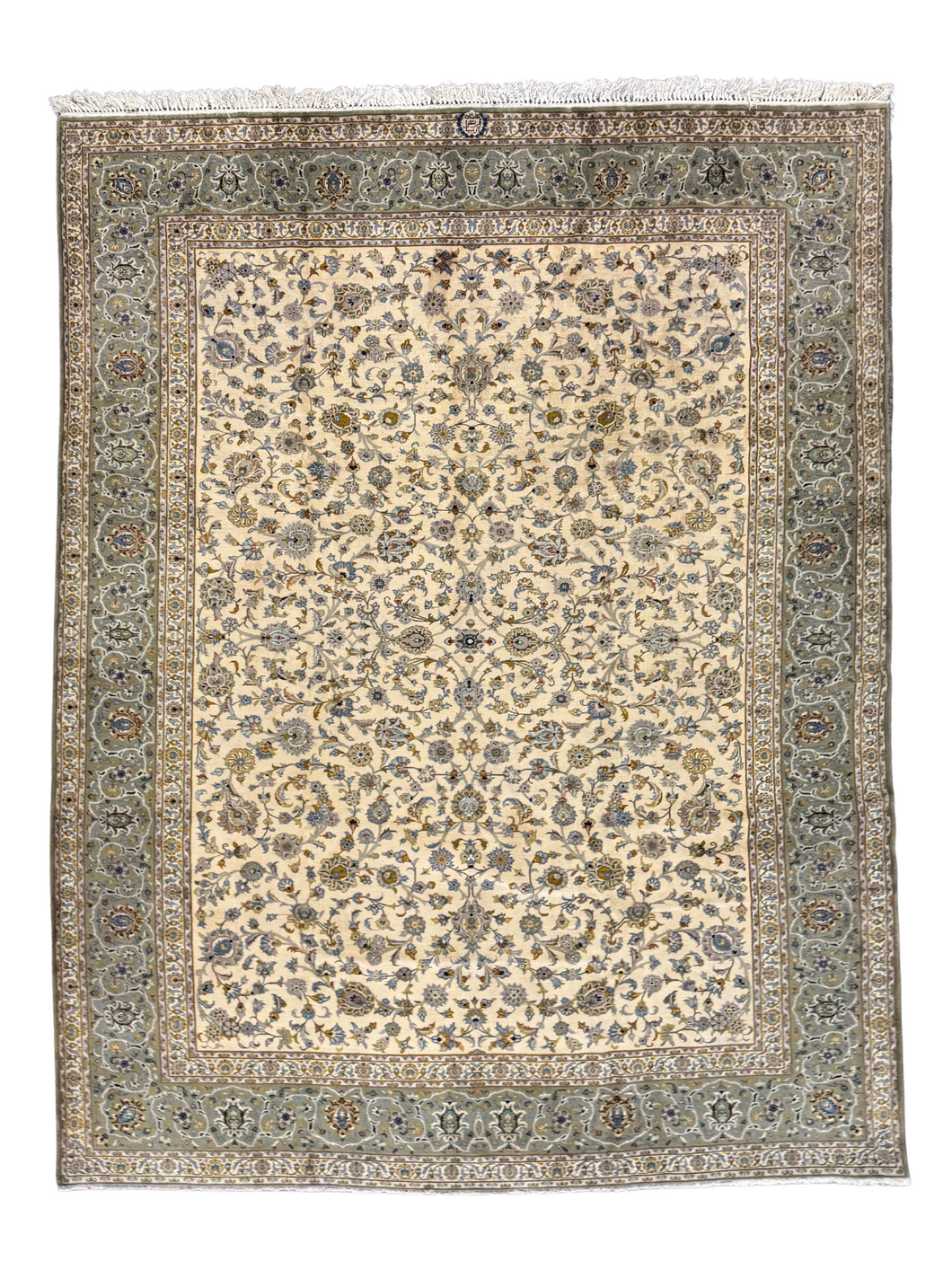 Ariya - Fine Kashan Carpet Signed