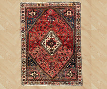 将图片加载到图库查看器，Felix - Vintage Tribal Qashqai Rug
