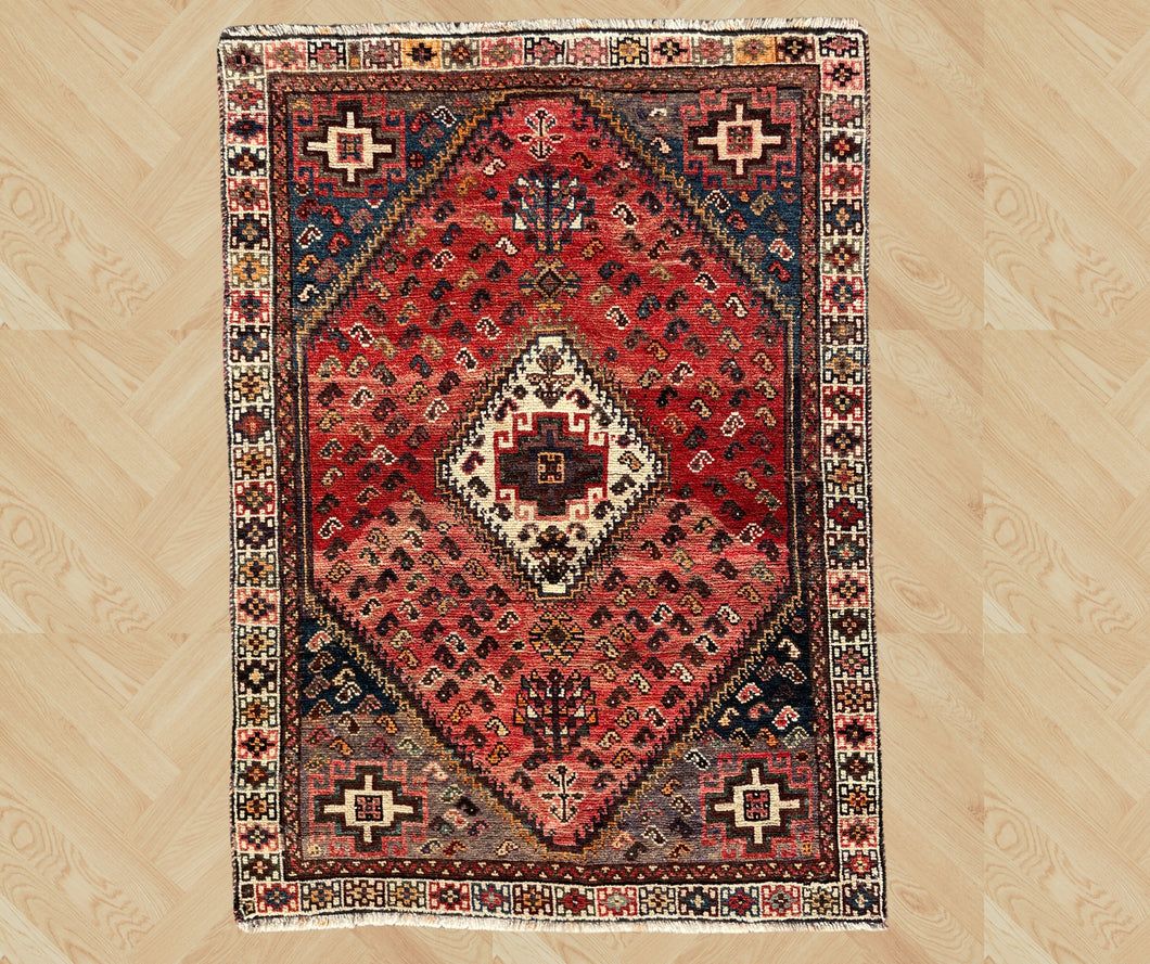 Felix - Vintage Tribal Qashqai Rug