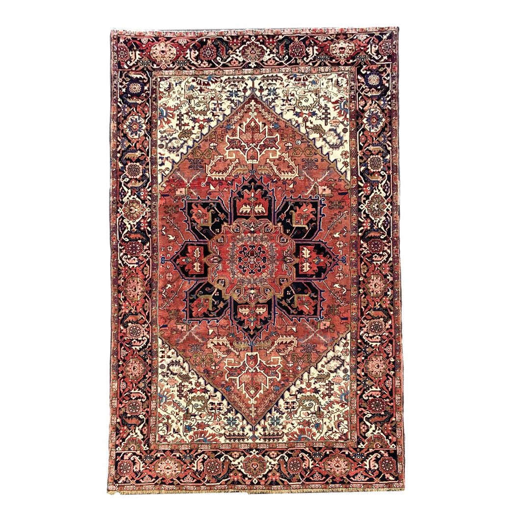 Devon - Vintage Serapi Carpet