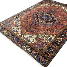 Load image into Gallery viewer, Joy - Vintage Heriz Carpet
