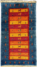 将图片加载到图库查看器，Colbert - New Tribal Shaggy Persian Gabbeh Rug
