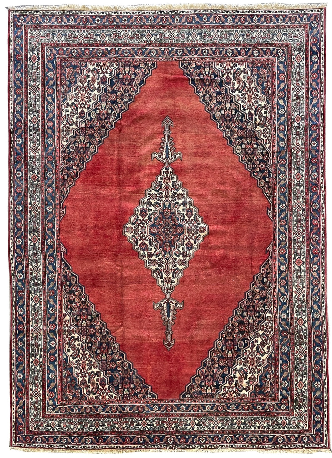 Nola - Large Vintage Persian Bijar Carpet