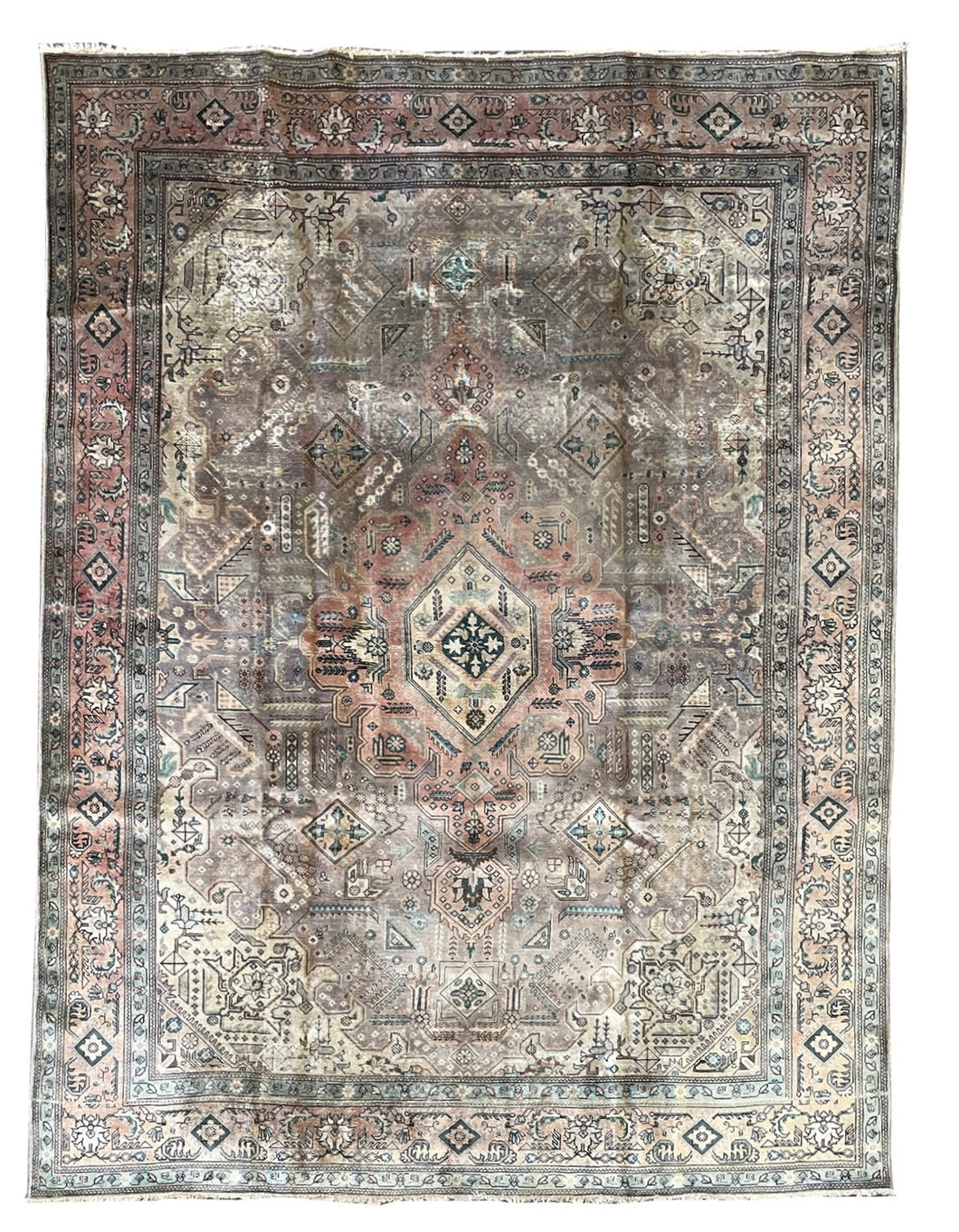 Emilio - Large Vintage Persian Heriz Carpet