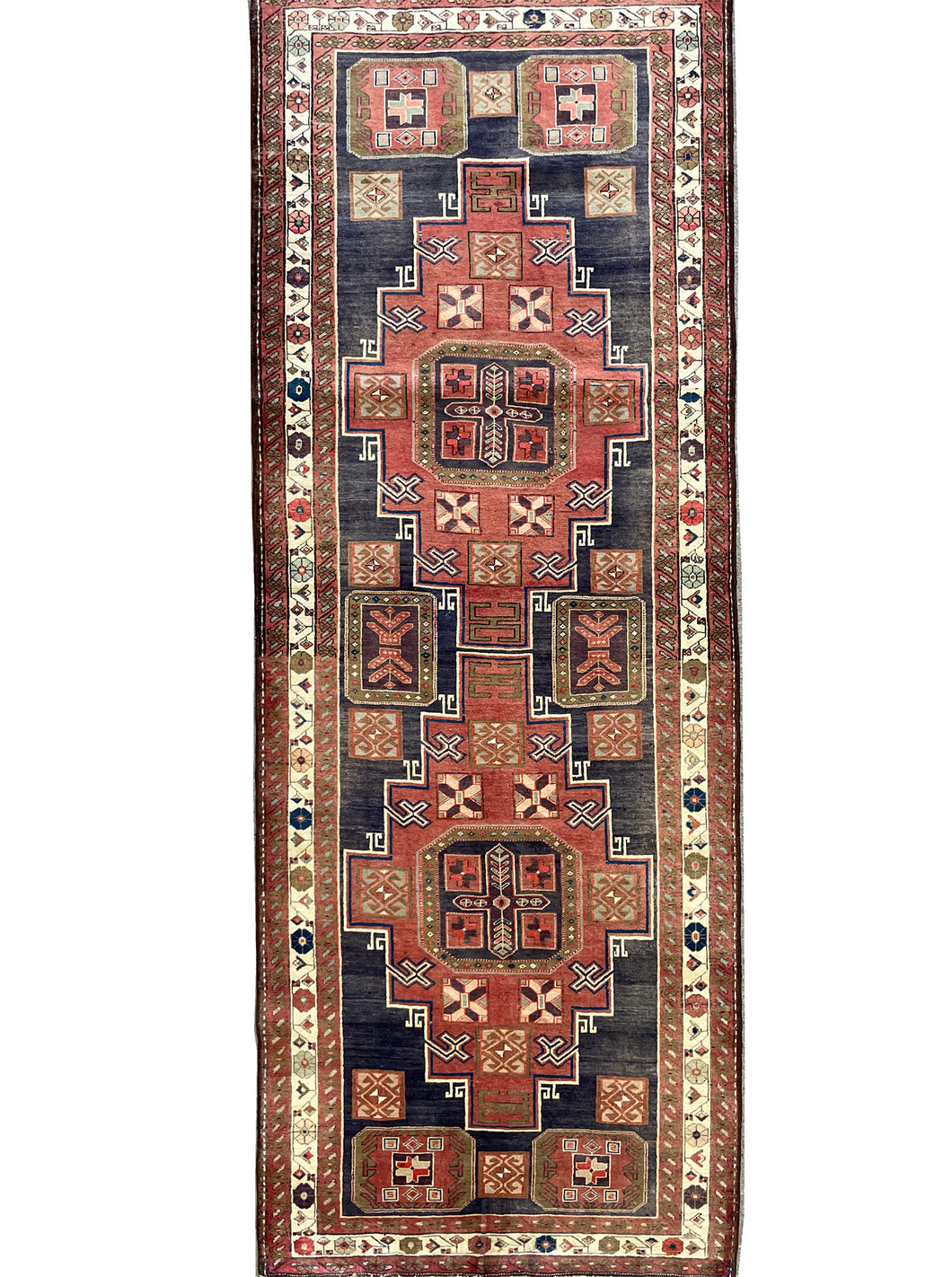 Ivan - Vintage Caucasian Kazak Runner