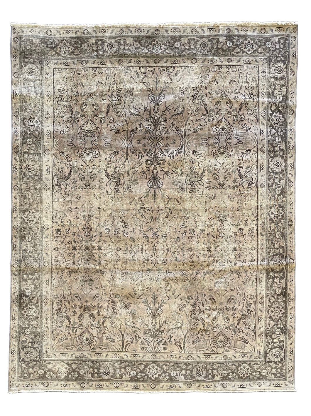 Rocky - Large Vintage Tabriz Carpet