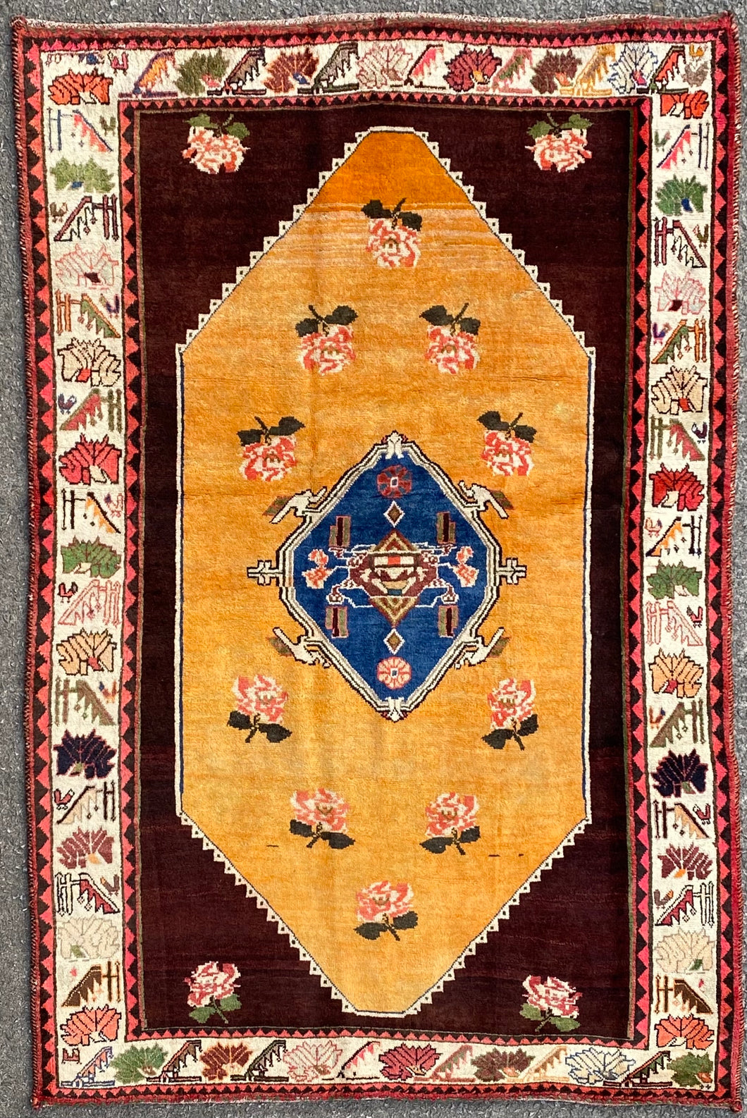 Amalia - Gorgeous Antique Karabakh Rug