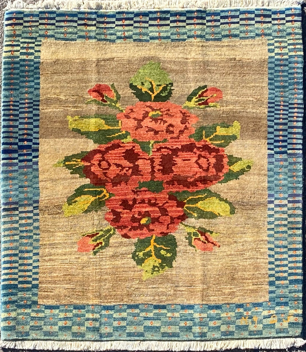 Bruce - New Moshiri Rose Bouquet Rug