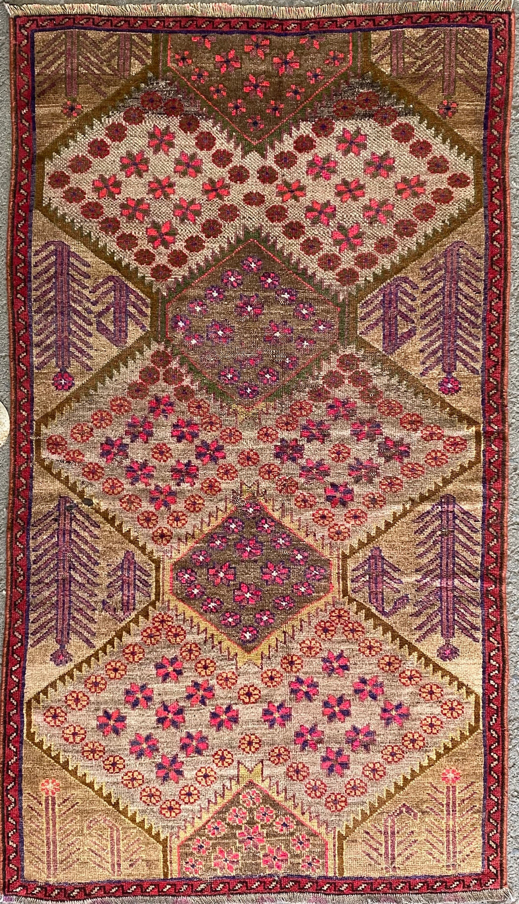 Clive - Vintage Caucasian Rug