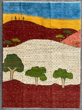 Cargar imagen en el visor de la galería, Anisha - Contemporary Qashqai Gabbeh Rug
