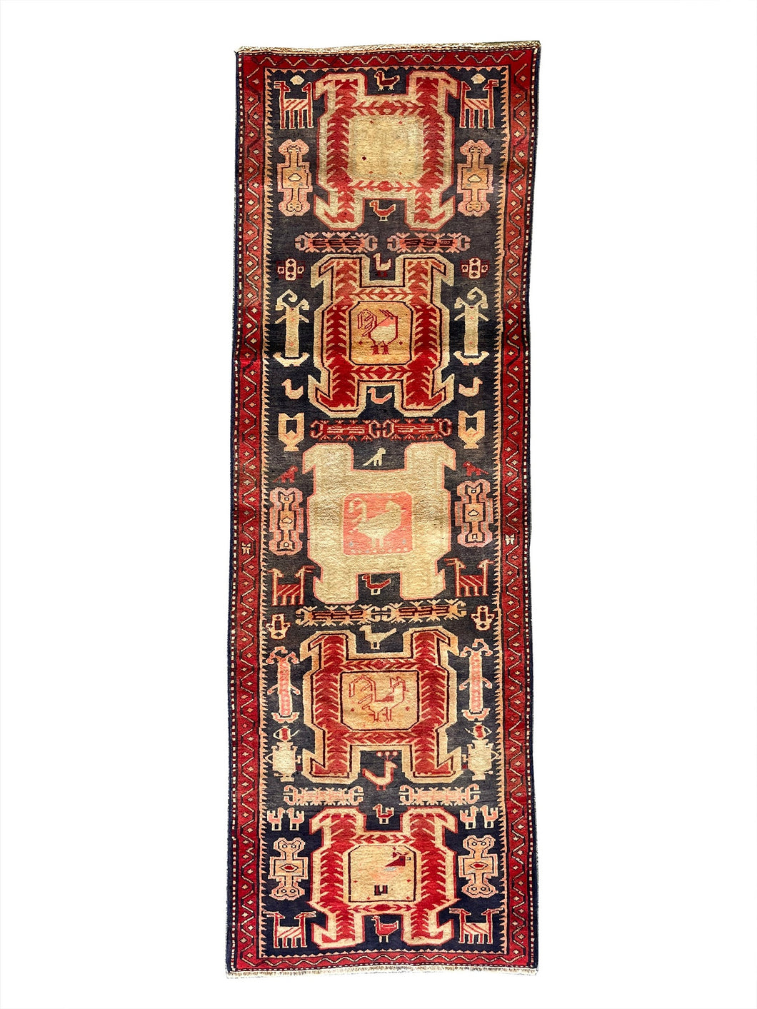 Hayley - Vintage Caucasian Kazak Runner