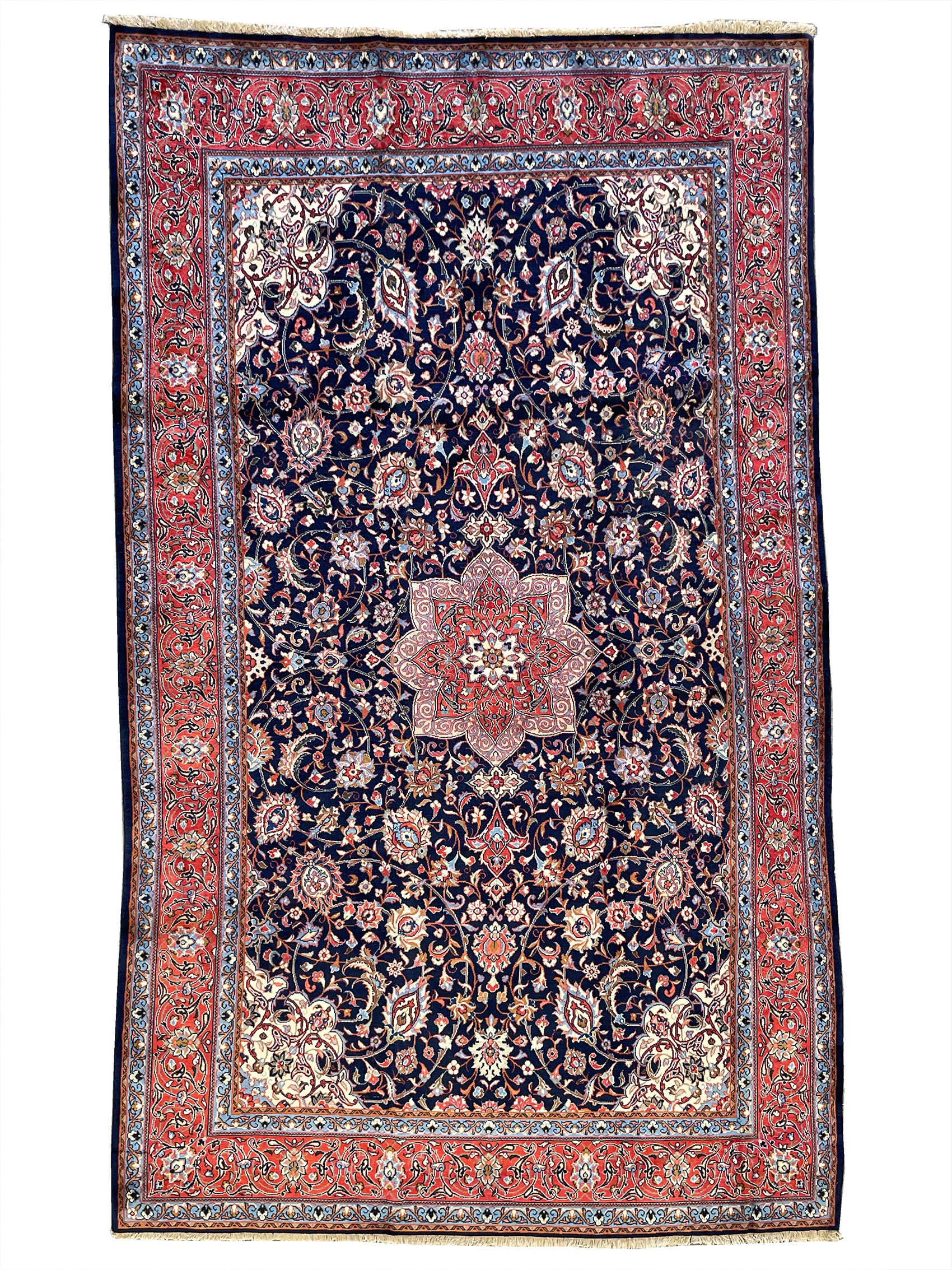Sebastian - Fine Persian Isfahan Carpet – The Fine Rug Company