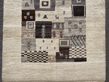 画像をギャラリービューアに読み込む, Daisy - New Abstract Persian Gabbeh Rug. High Knot Count
