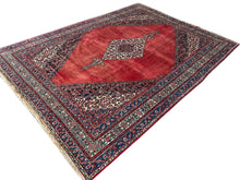 Lade das Bild in den Galerie-Viewer, Nola - Large Vintage Persian Bijar Carpet
