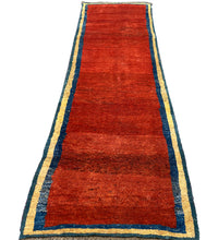 Cargar imagen en el visor de la galería, Myron - Vintage Persian Gabbeh Runner
