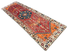 Load image into Gallery viewer, Hadi - Vintage Caucasian Kazak Runner
