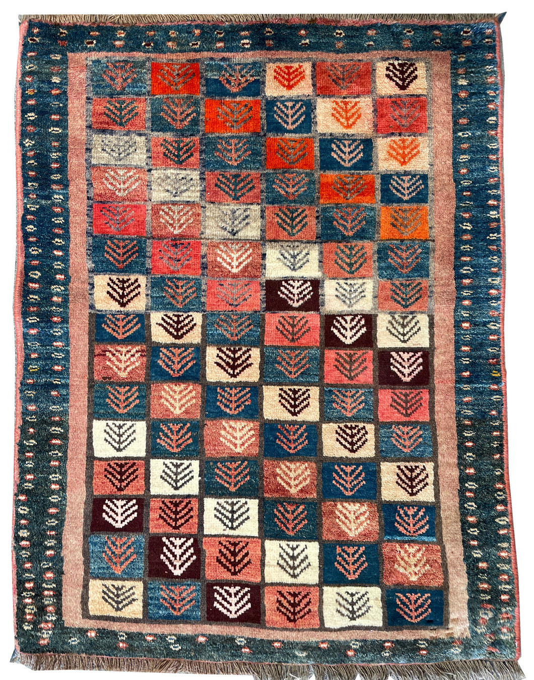 Keyvan - Vintage Tribal Qashqai Gabbeh Rug