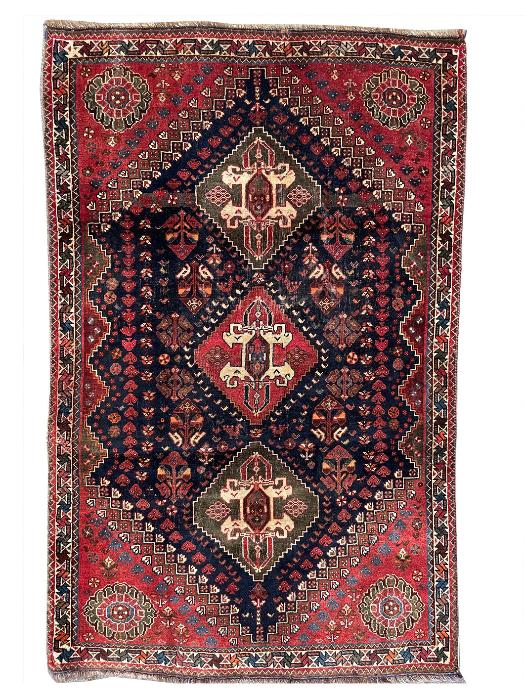 Jack - Vintage Tribal Qashqai Rug